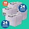 Flipside 9 x 12 Two Sided Red & Blue Ruled/Dry Erase with attached marker Class Pack 24 19234 - alternate 6