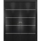 Sartodoors Sliding Closet Double Bi-fold Doors, Planum 0210 Matte Black and Aluminum Strips, Sturdy Tracks Mol PLANUM0210DBF-BLK-96 x 96 (4* 24x96) - alternate 1