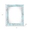 Homeroots 14" x 18" Blue Solid Wood Hanging Picture Frame 386516 - alternate 5