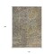 Homeroots 10' X 14' Gold And Gray Abstract Washable Indoor Outdoor Area Rug 596799 - alternate 9