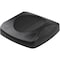 Rubbermaid Commercial Swing Top Lid, Black, Plastic, 16 in W/Dia FG268988BLA - alternate 1