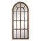 Homeroots 71" Brown Arch Wood Framed Standing Mirror 565138 - alternate 9