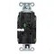 Hubbell Wiring Device-Kellems Straight Blade Receptacle, 5-20R, 20 A, 125V AC, 2 Pole, 3 Wire, Surface Mount, Grounded HBL2162STGNTR - alternate 3