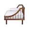 Baxton Studio Helio Mid-Century Modern Walnut Brown Finished Wood Twin Daybed 250-13550-ZORO - alternate 10