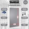 Triton Products (2) Square Hole Pegboards W/ Mounting Hardware, Epoxy 18-Gauge Steel, Gray, 24" W x 42-1/2" H LB2-G - alternate 10