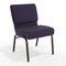Flash Furniture Purple Fabric Church Chair, PK4 4-FD-CH0221-4-GV-ROY-GG - alternate 1