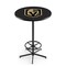 Holland Bar Stool Co 42" Black Vegas Golden Knights Pub Table, 36" dia. Top L216B4236LVGdKn - alternate 1