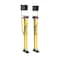 Toolpro Adjustable Stilts Magnesium, 36in to 49in With Soft Straps TP03649 - alternate 1