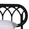 Baxton Studio Florica Art Deco Black Wood Queen Platform Bed 255-14153-ZORO - alternate 9