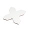 Apollo Tile Seville 5 x 5 in. Matte Pure White Porcelain Cross Wall and Floor Tile 5.31 sq ft/case, 34PK TNG88CRWHTA - alternate 9