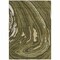 Homeroots 9' X 12' Olive Green And Beige Abstract Washable Indoor Outdoor Area Rug 601294 - alternate 9