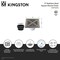 Kingston Brass 6" Stainless Steel Square Shower Drain with Flange and Hair Trap, Brushed Stainless Steel BSF6605SS - alternate 4