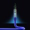 Maximm 2ft Cat6 Round LAN Patch Cable, 10PK, Blue, 10PK CAT62FT10PKBlue - alternate 7