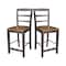 Whitewood Industries Solid Wood Madrid Counter Height Dining Stool - 24 Seat Height S45-402 - alternate 10