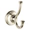 Delta Cassidy Double Robe Hook 79735-PN - alternate 3