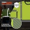 Ergodyne M Lime Class 3 Hi-Vis Long Sleeve Shirt Black Bottom 8371BK - alternate 8
