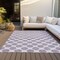 Homeroots 3' X 5' Lavender And Ivory Polka Dot Washable Indoor Outdoor Area Rug 614911 - alternate 8