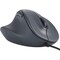 Elecom Left Hand, USB Wired Half Vertical Ergo Mouse, Silent Click, 5 Buttons, Windows, Mac, M size M-XGM31UBSKBK - alternate 1