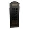 Homeroots Vintage Black Wooden Phone Booth Bar Cabinet 388605 - alternate 7