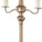 Homeroots 60" Bronze Four Light Traditional Shaped Floor Lamp With Beige Square Shade 526333 - alternate 6