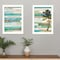 Homeroots Set Of Two Live in the Present White Framed Print Wall Art, 2PK 405744 - alternate 5