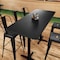 Flash Furniture Commercial Black Laminate Tabletop-Dual Bar Height Crisscross Bases, 72 in x 30 in XU-BLKTB-3072-T2222B-GG - alternate 10