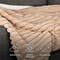 Lavish Home Faux Fur Throw Blanket 60x70-Inch Twin Blanket for Couch, Bed, or Chair Soft Throw with Plush, Taupe 66-THROW057-T - alternate 10