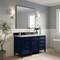 James Martin Vanities Brittany 60'' S Vanity, Victory Blue w/ Victorian Sil Silestone Top w/FreePower Wireless Charger 650-V60S-VBL-FVSL - alternate 9