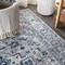 Jonathan Y Modern Persian Vintage Medallion Light Gray/Blue 5 ft Round Area Rug MDP105A-5R - alternate 7