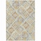 Homeroots 9' X 12' Ivory And Cream Geometric Washable Indoor Outdoor Area Rug 609140 - alternate 7