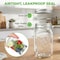 Nutrichef 6-Pack 16 oz Mason Jars with Lids, 6PK NCMSJ6 - alternate 5