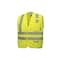 Oberon Hi-Vis FR/ARC-Rated 7.5 oz 88/12 Safety Vest, Snap Closure, Hi-Vis Yellow, 3XL ZFA106-3XL - alternate 1