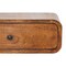 Homeroots 18" Chestnut Solid Wood Distressed One Drawer Floating Nightstand 712848 - alternate 10