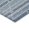 Homeroots 3' X 5' Denim Blue And Teal Blue Geometric Washable Indoor Outdoor Area Rug 610684 - alternate 9