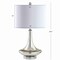 Jonathan Y Cecile 25.5" Glass Teardrop LED Table Lamp, Mercury Silver/Chrome, 2PK JYL1081A-SET2 - alternate 11