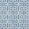 Homeroots 5' X 8' Denim Blue And Ivory Geometric Washable Indoor Outdoor Area Rug 594846 - alternate 9