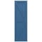 Ekena Millwork True Fit PVC Two Equal Panel Farmhouse Fixed Mount Shutters w/ Z-Bar, Sojourn Blue , 18W x 80H, PR TFP102FH18X080HB - alternate 9