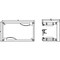 Siemens ALPHA 400/630/1250 DIN assembly kit terminal blocks horizontal section 8GK4401-1KK12 - alternate 3