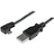 Startech.Com 0.5 m Right Angle Micro USB Cable - Charge and Sync Cable - USB to Micro USB - 24 AWG USBAUB50CMRA - alternate 1