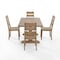Crosley Joanna 5-Piece Dining Table Set For 4 KF13064RB-RB - alternate 9