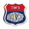 Signmission Tim's Workshop, 12 inch X 12 inch, Plastic Sign, 2PK SHI-P-2PACK-12-489-TIM - alternate 1