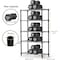 Factory 2U Wire Shelving Unit, 14inD x 24inW x 63inH, 5 Shelves, Medium Duty 250 lbs Per Shelf, Black 803969 - alternate 9