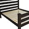 Homeroots Brown Solid Wood Queen Bed Frame 548168 - alternate 7
