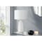Monarch Specialties Lighting, 26 in.H, Table Lamp, Cream Ceramic, Ivory / Cream Shade, Modern I 9716 - alternate 1