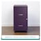 Space Solutions 14.25 in W 2 Drawer Mobile Vertical File Cabinet, Midnight Purple 25277 - alternate 15