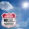 Signmission Private Property Shield Sign No Soliciti, 6 inch X 6 inch, Plastic Sign, 2PK SHI-P-2PACK-6-451 - alternate 6