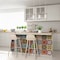 Homeroots 12" X 12" Pink, Red and Yellow Auguri Geo Peel and Stick Removable Tiles 555950 - alternate 9