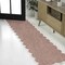 Jonathan Y Alice Classic Cottage Two-Tone Scalloped Light Rose/Cream 2 ft. x 8 ft. Shaped Runner Rug SHP103B-28 - alternate 8