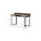 Homeroots 48" Taupe and Black Writing Desk With Two Drawers 333483 - alternate 5