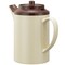 Service Ideas Plastic Teapot No Tether, Double Wall, 16 Ounce, Stoneware Brown TS612ST/BR - alternate 3